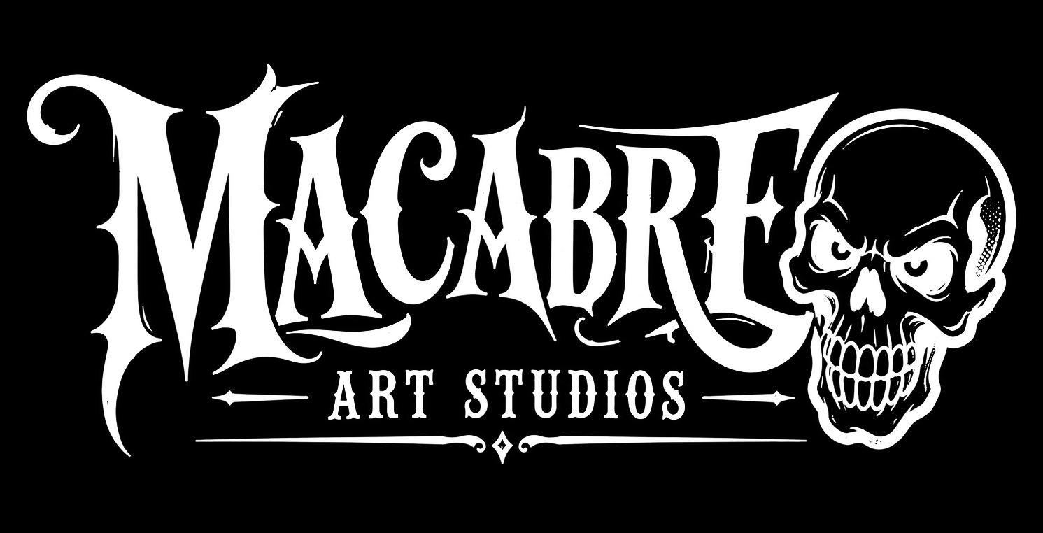 Macabre art studio